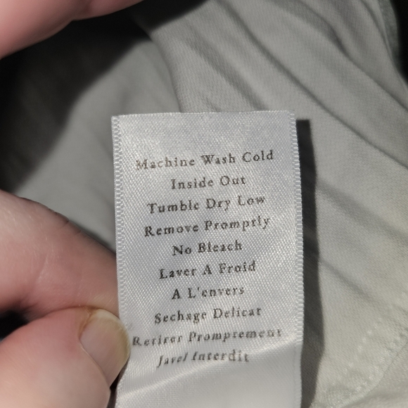 Frank & Eileen Dip Dye Chambray Button Up Shirt in Small - Picture 8 of 8